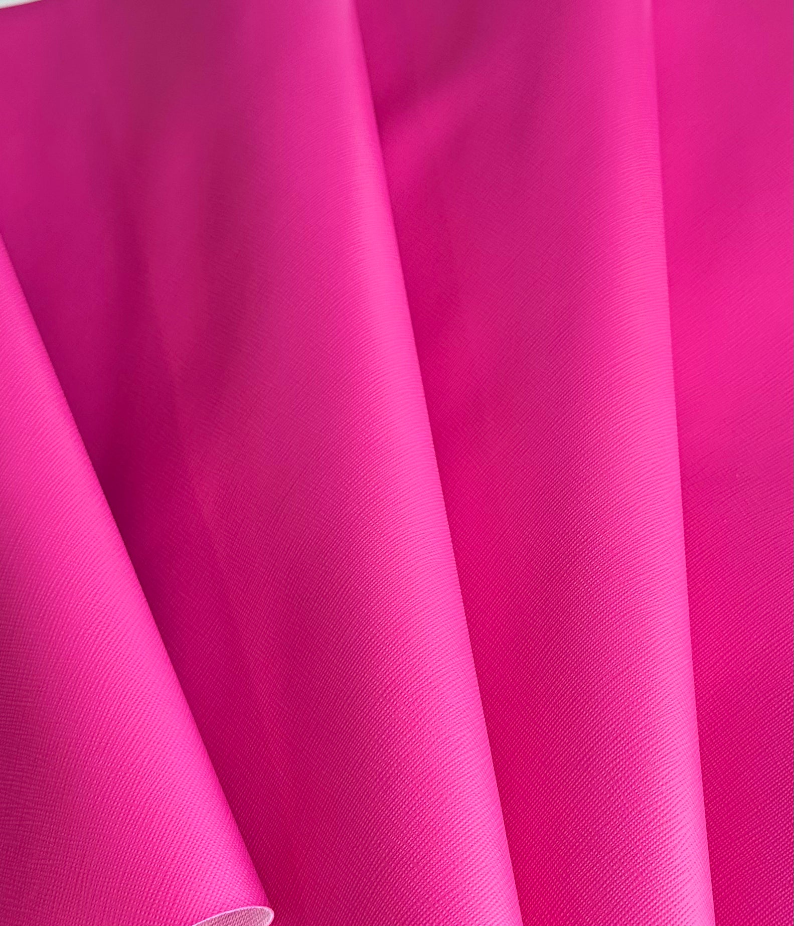 Saffiano Faux Leather Hot Pink The Bag Making Academy & Shop