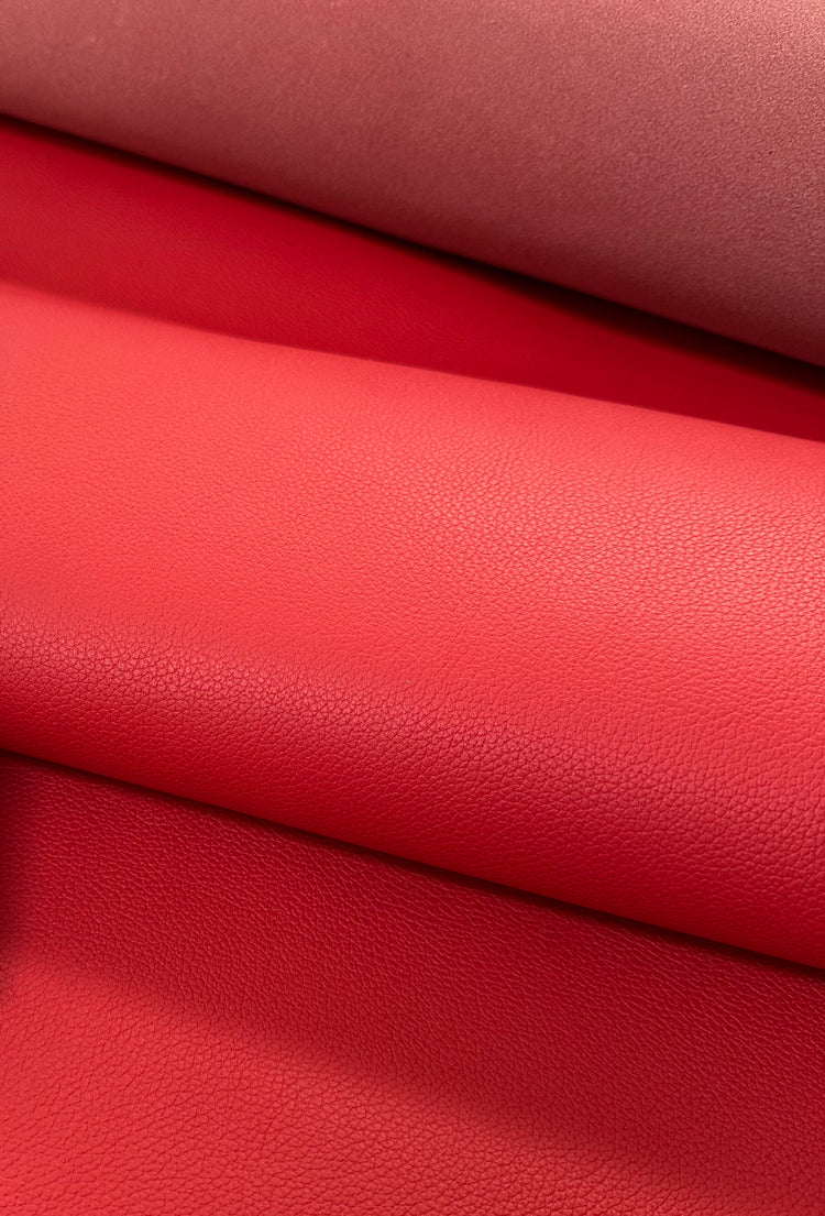Calf Lux Luxury Calf Leather - Red