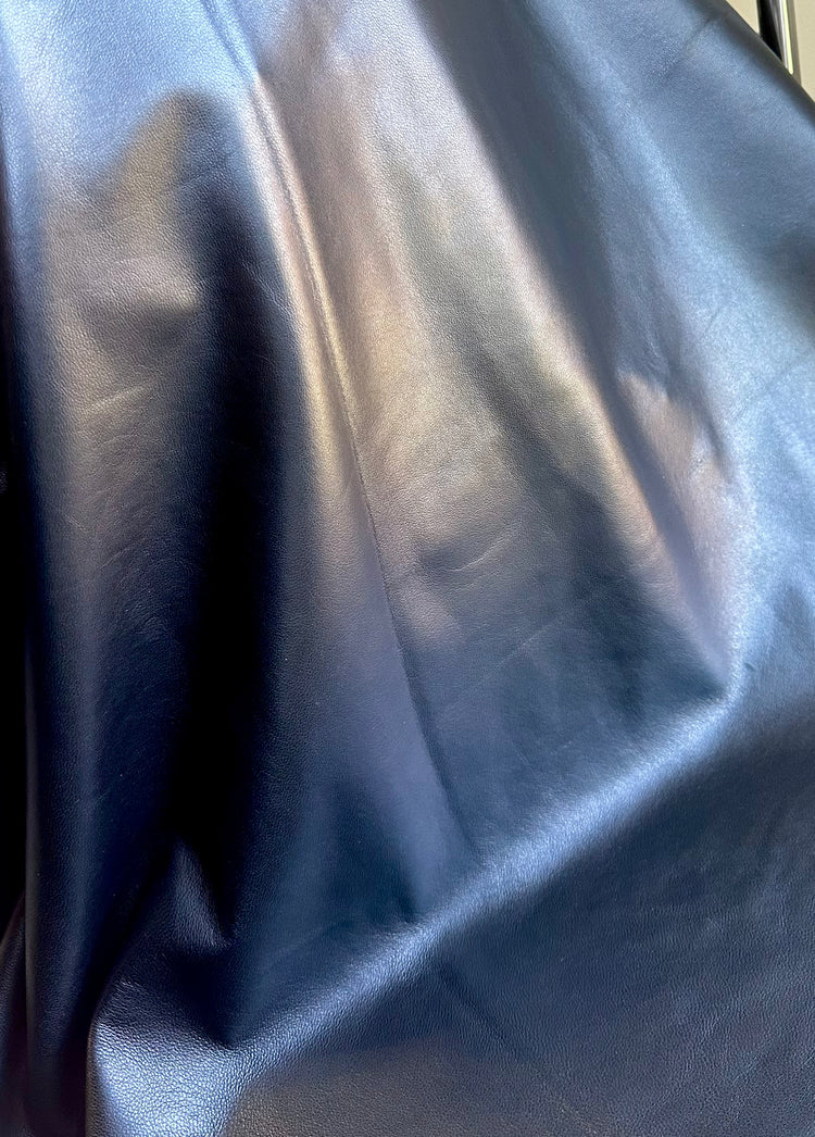 Italian Lambskin Leather - Black