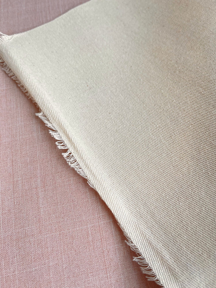 Interfaced Linen Fabric - Dusty Pink
