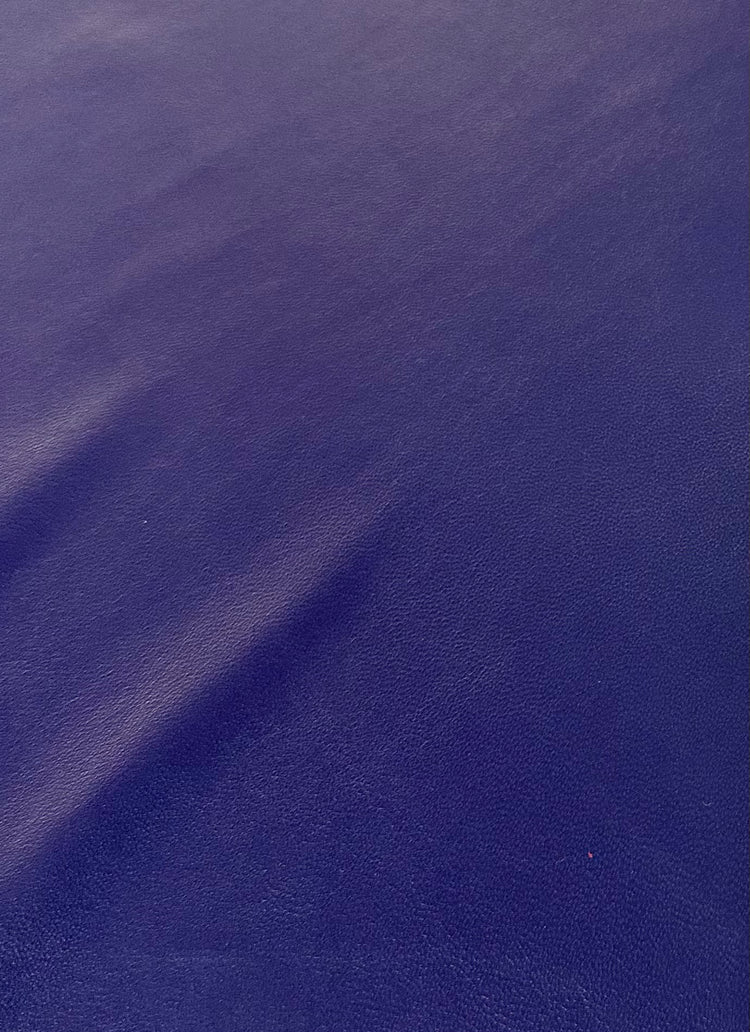 Lambskin hide - Indigo purple