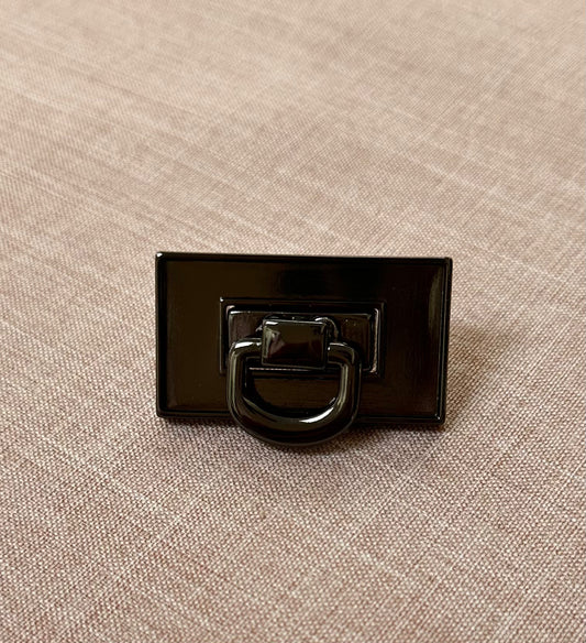 Inlay flip lock - in gunmetal