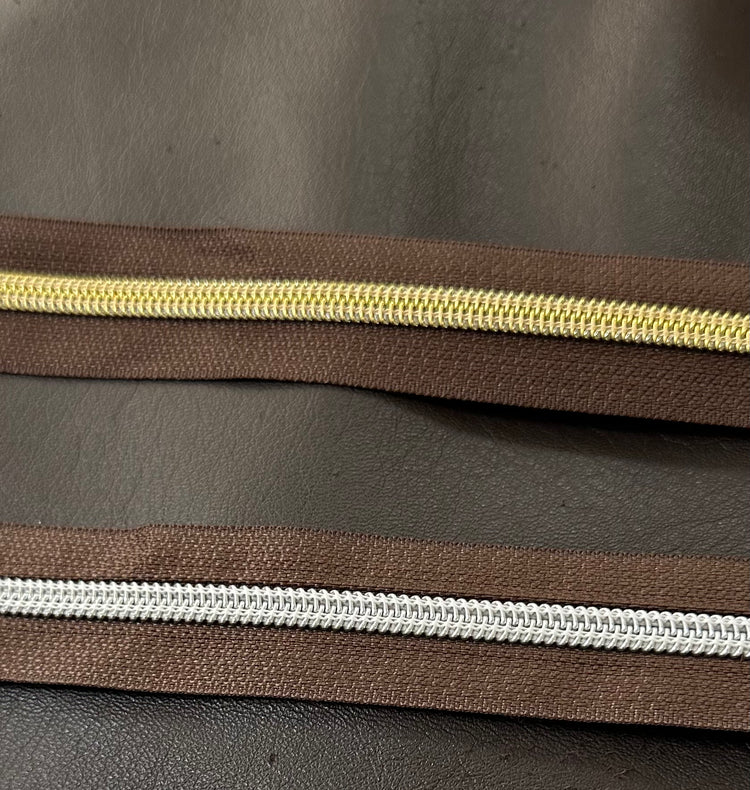 Plongé cowhide leather -  Brown