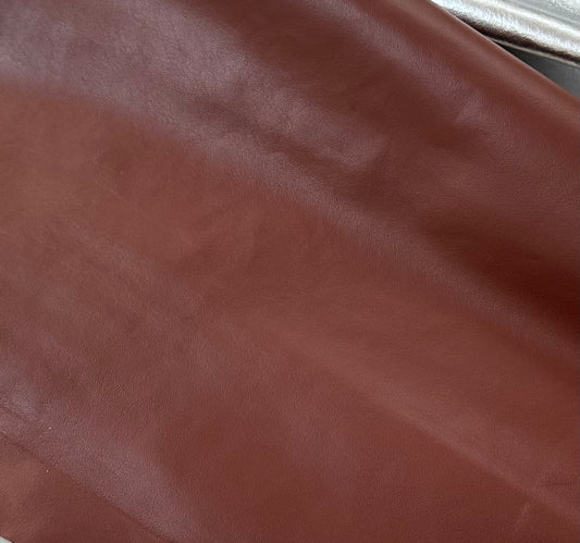 Plongé cowhide leather - Cinnamon Bark