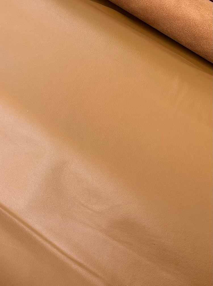 Plongé cowhide leather - Cognac