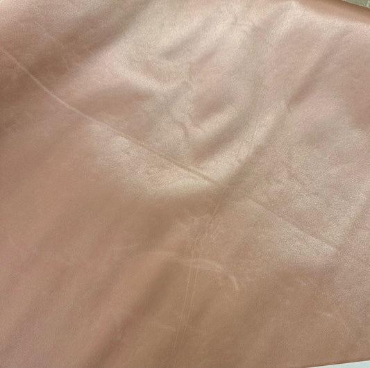 IMPERFECT Pre-interfaced Satin lining in Champagne