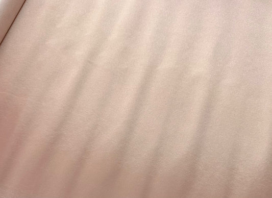 IMPERFECT Pre-interfaced Satin lining in Peach