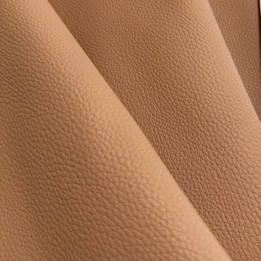 Pebbled Faux Leather - Latte