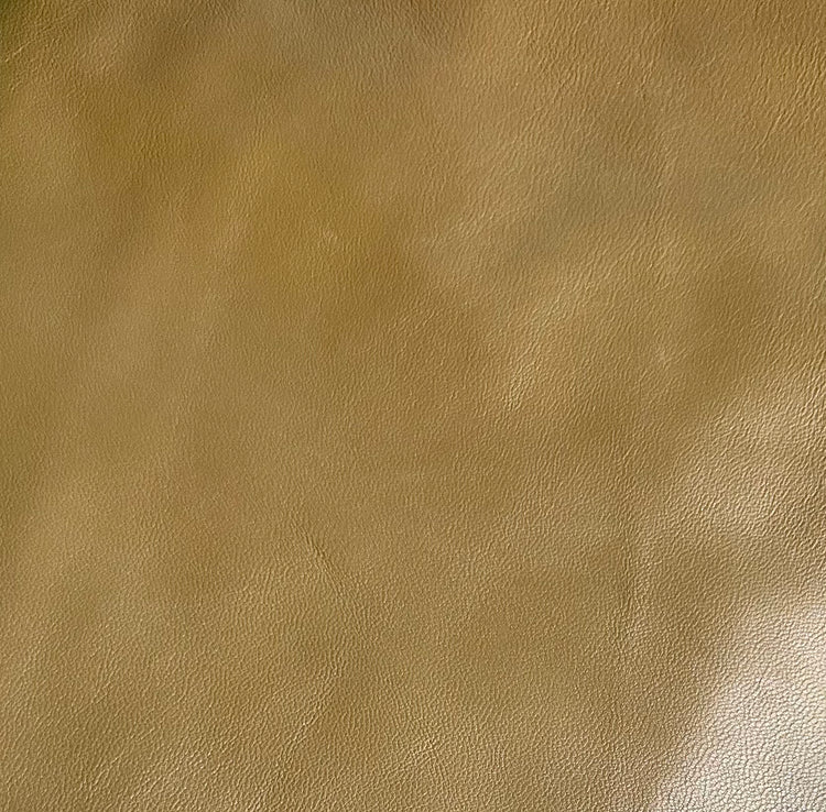 Lambskin hide - Shimmer metallic gold