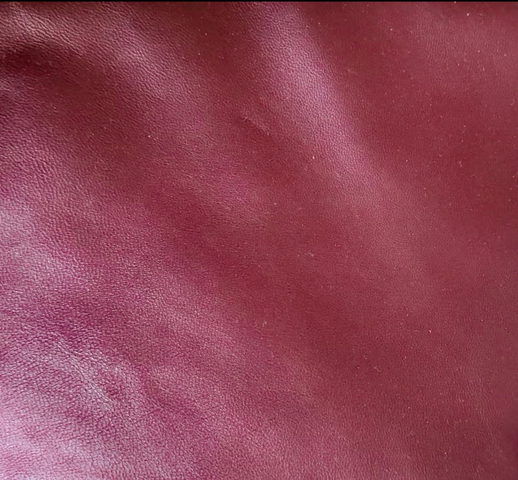 Lambskin hide - Merlot