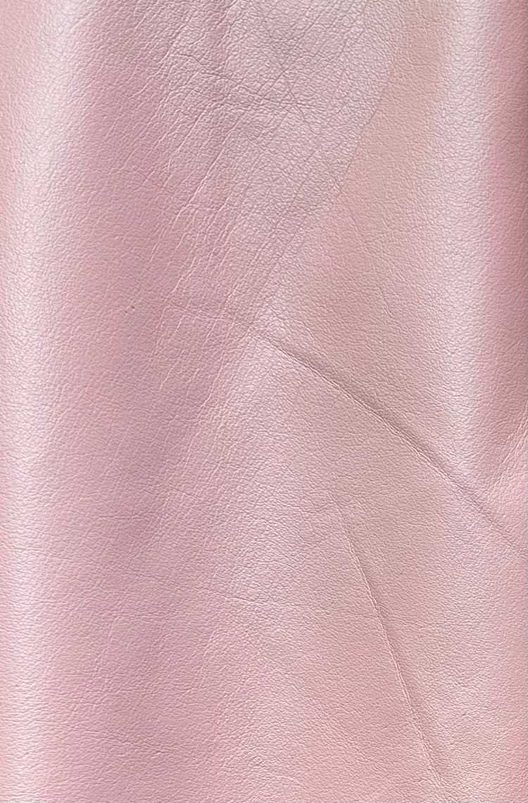 Plongé cowhide leather - Light Pink