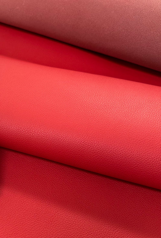 Calf Lux Luxury Calf Leather - Red