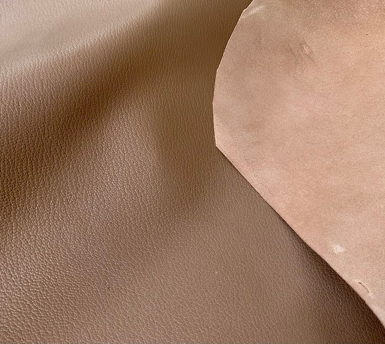 Alran Sully Goatskin Leather - Caramel