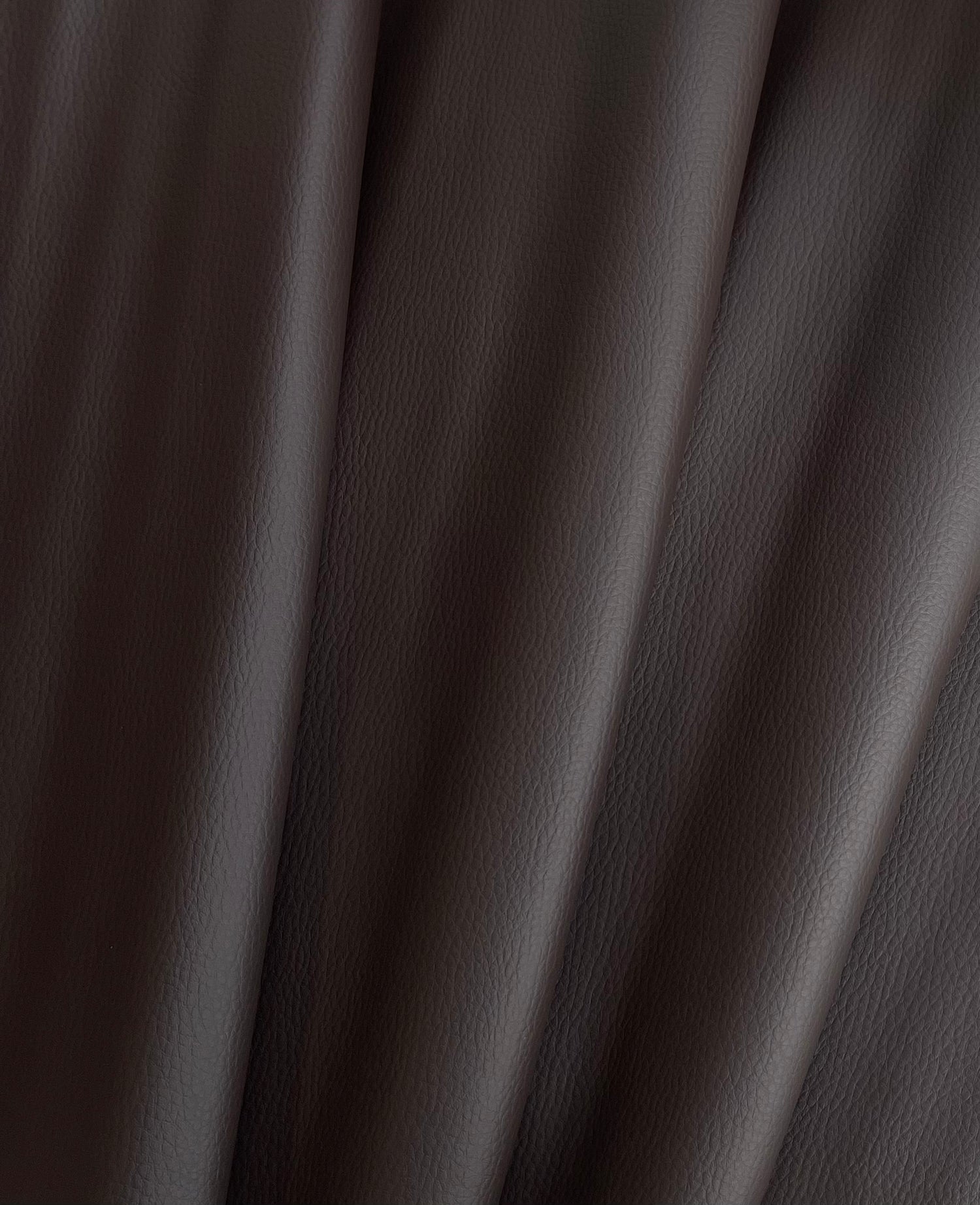 Dark Brown Pebble Textured Faux Leather sheet