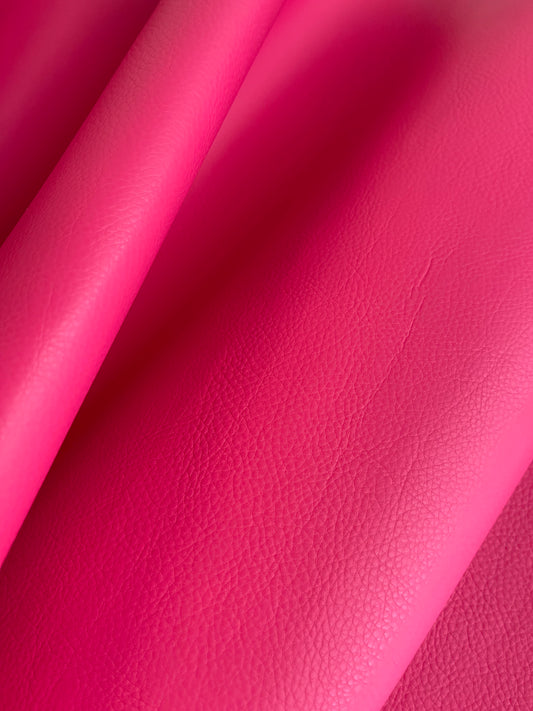 Texas Double-sided Faux Leather - Hot Pink
