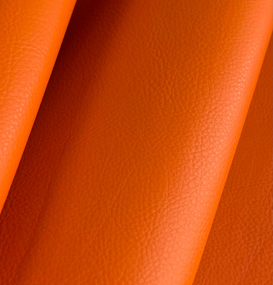Texas Double-sided Faux Leather - Orange