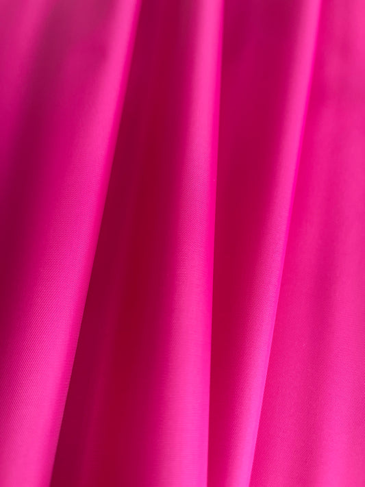 Waterproof Nylon Lining - Hot Pink