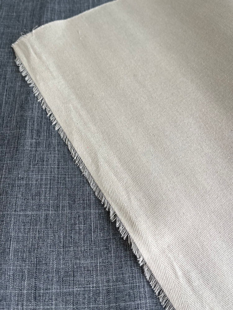 Interfaced Linen Fabric - Grey